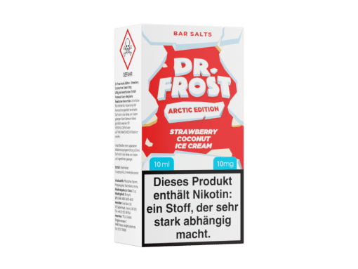 Dr. Frost - Arctic Edition - Strawberry Coconut Ice Cream Nikotinsalz Liquid