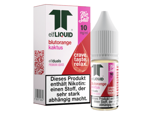 Elf-Liquid - Dual - Blutorange-Kaktus Nikotinsalz Liquid