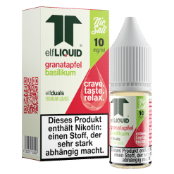 Elf-Liquid - Dual - Granatapfel-Basilikum Nikotinsalz Liquid