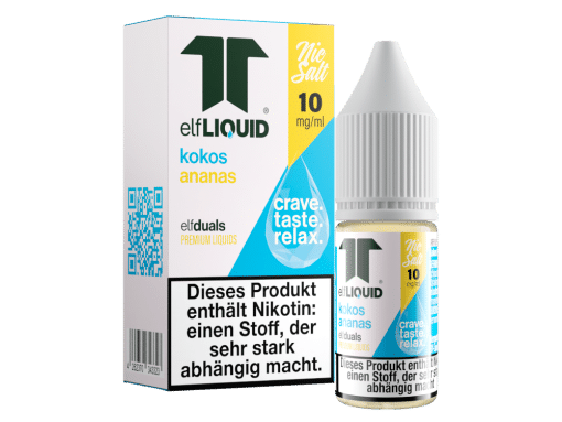 Elf-Liquid - Dual - Kokos-Ananas Nikotinsalz Liquid