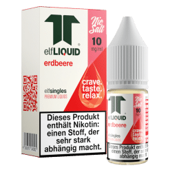 Elf-Liquid - Single - Erdbeere Nikotinsalz Liquid