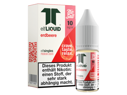 Elf-Liquid - Single - Erdbeere Nikotinsalz Liquid