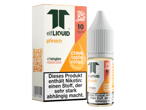 Elf-Liquid - Single - Pfirsich Nikotinsalz Liquid