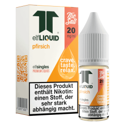 Elf-Liquid - Single - Pfirsich Nikotinsalz Liquid