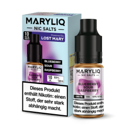 MARYLIQ Blueberry Sour Raspberry Nikotinsalz Liquid