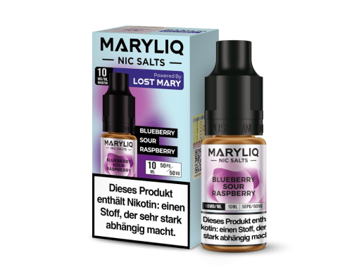 MARYLIQ Blueberry Sour Raspberry Nikotinsalz Liquid