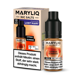 MARYLIQ Citrus Sunrise Nikotinsalz Liquid