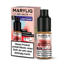 MARYLIQ Peach Strawberry Watermelon Ice Nikotinsalz Liquid