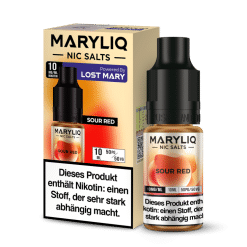 MARYLIQ Sour Red Nikotinsalz Liquid