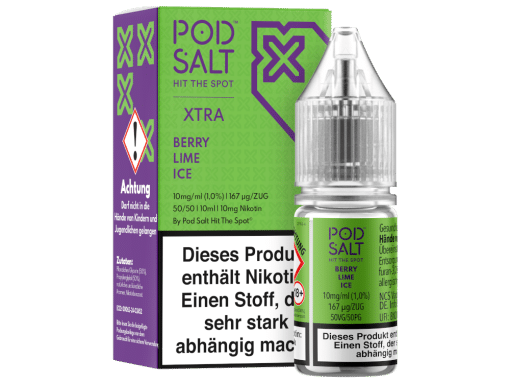 Pod Salt X - Berry Lime Ice - Nikotinsalz Liquid