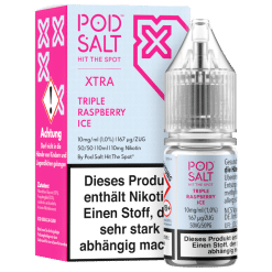 Pod Salt X - Triple Raspberry Ice - Nikotinsalz Liquid