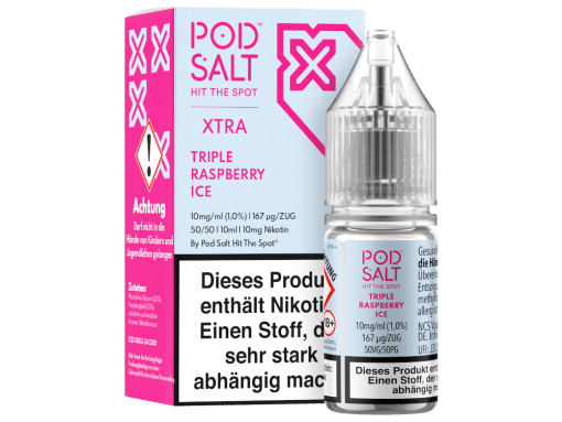 Pod Salt X - Triple Raspberry Ice - Nikotinsalz Liquid