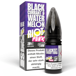 Riot Squad - PUNX - Blackcurrant & Watermelon - Hybrid Nikotinsalz Liquid