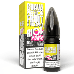 Riot Squad - PUNX - Guava, Passionfruit & Pineapple - Hybrid Nikotinsalz Liquid