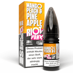 Riot Squad - PUNX - Mango, Peach & Pineapple - Hybrid Nikotinsalz Liquid