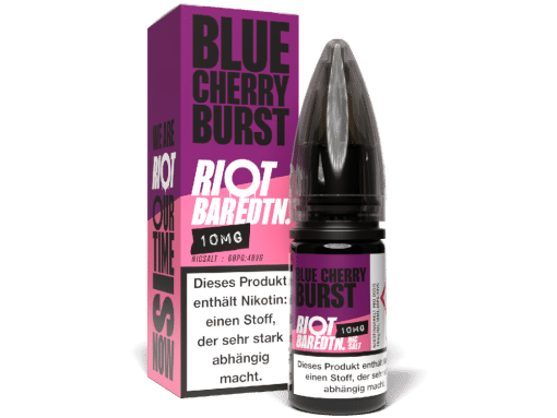 Riot Squad - BAR EDTN. - Blue Cherry Burst - Nikotinsalz Liquid