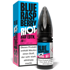 Riot Squad - BAR EDTN. - Blue Raspberry - Nikotinsalz Liquid