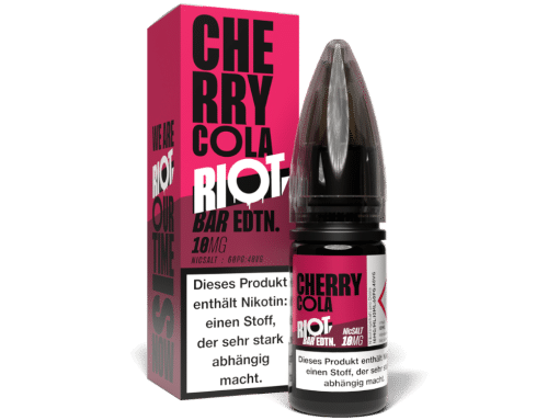 Riot Squad - BAR EDTN. - Cherry Cola - Nikotinsalz Liquid