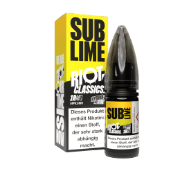 Riot Squad - Classics - Sub Lime - Hybrid Nikotinsalz Liquid