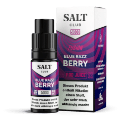 Salt Club - 5000 - Blue Razz Berry Nikotinsalz Liquid