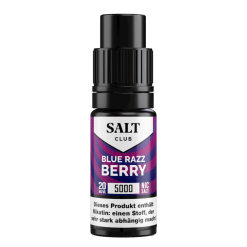 Salt Club - 5000 - Blue Razz Berry Nikotinsalz Liquid