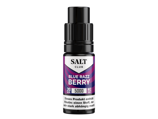 Salt Club - 5000 - Blue Razz Berry Nikotinsalz Liquid