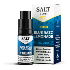 Salt Club - 5000 - Blue Razz Lemonade Nikotinsalz Liquid