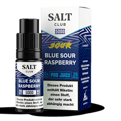 Salt Club - 5000 - Blue Sour Raspberry Nikotinsalz Liquid