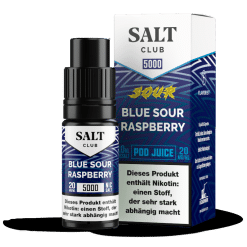 Salt Club - 5000 - Blue Sour Raspberry Nikotinsalz Liquid