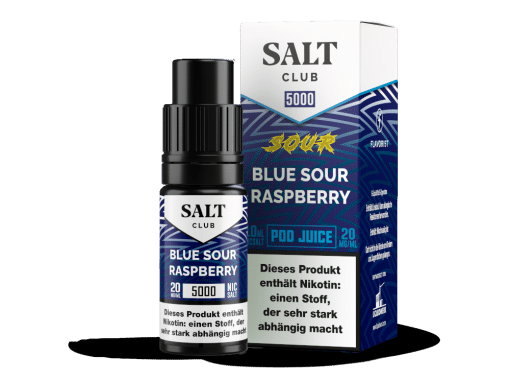 Salt Club - 5000 - Blue Sour Raspberry Nikotinsalz Liquid