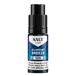 Salt Club - 5000 - Blueberry Breeze Nikotinsalz Liquid