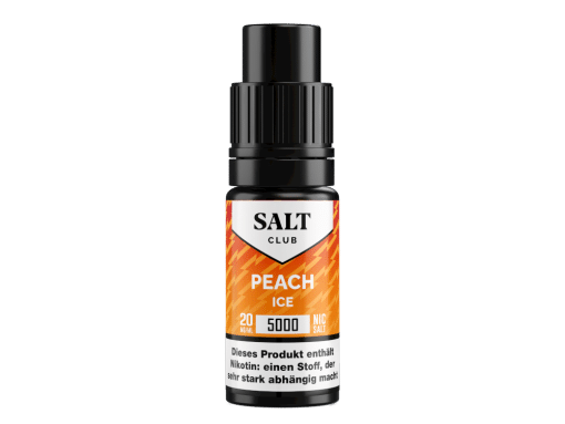 Salt Club - 5000 - Peach Ice Nikotinsalz Liquid