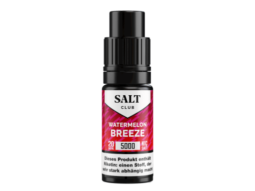 Salt Club - 5000 - Watermelon Breeze Nikotinsalz Liquid