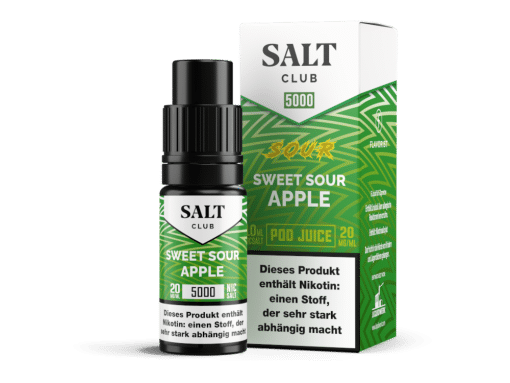 Salt Club - 5000 - Sweet Sour Apple Nikotinsalz Liquid