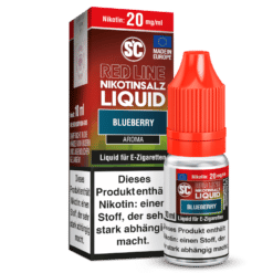 SC - Red Line - Blueberry - Nikotinsalz Liquid