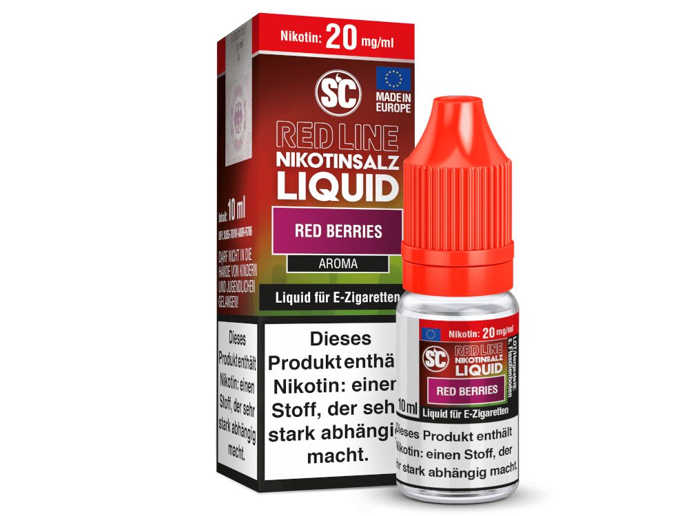 SC - Red Line - Red Berries - Nikotinsalz Liquid
