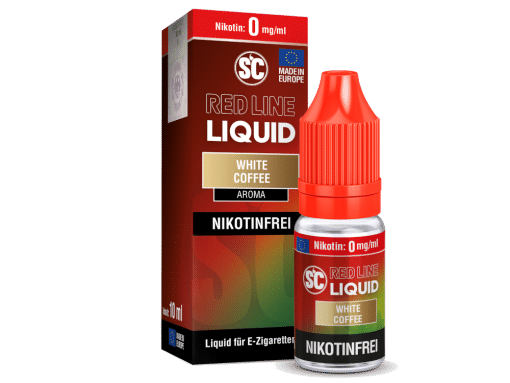 SC - Red Line - White Coffee - Nikotinsalz Liquid