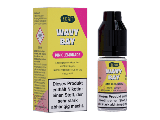 Wavy Bay Pink Lemonade Nikotinsalz Liquid - 20mg/ml