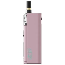 JustFog GLENT PRO E-Zigaretten Set 7 Elektronische Zigarette in Rosa mit Display und Mundstück.