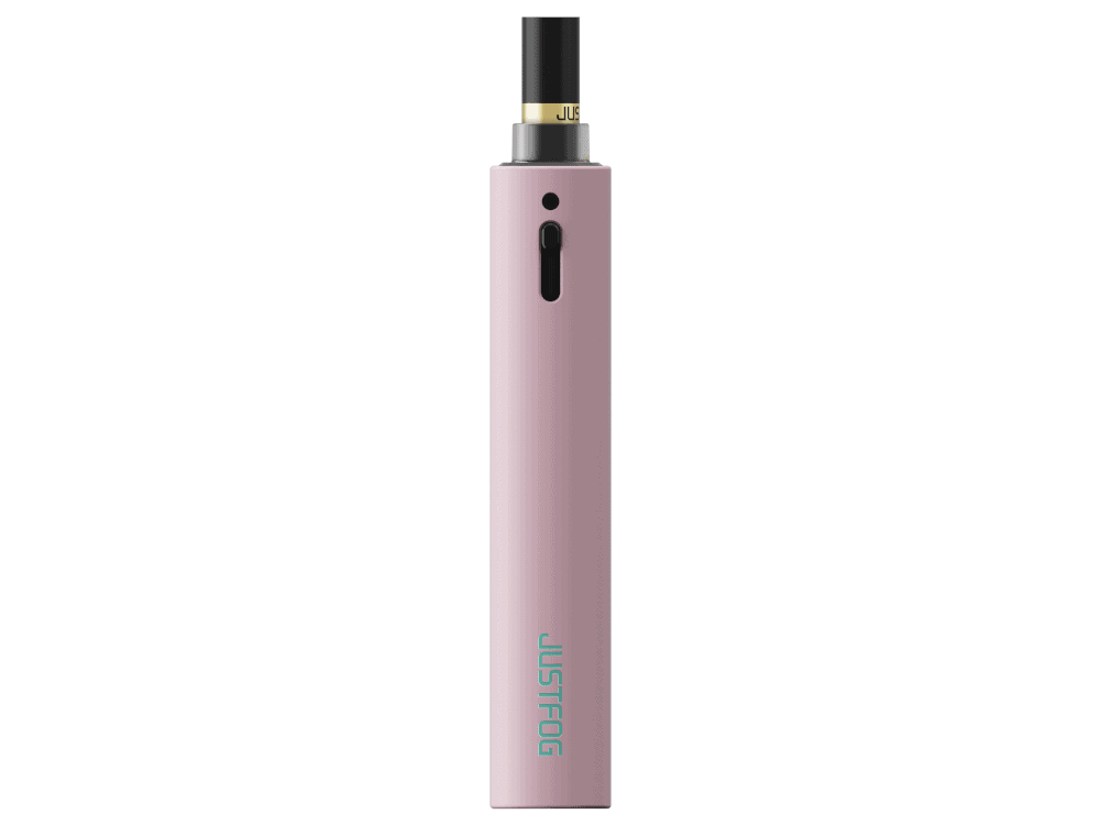 JustFog GLENT PRO E-Zigaretten Set 3 Elektronische Zigarette in Rosa, kompakt und modern.