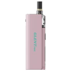 JustFog GLENT PRO E-Zigaretten Set 9 Pinkes Vape-Gerät mit Tank und Display, kompakt und modern.
