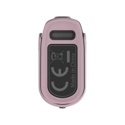 JustFog GLENT PRO E-Zigaretten Set 11 Tragbares E-Zigaretten-Gerät in Rosa, Rückseite mit CE-Zeichen.