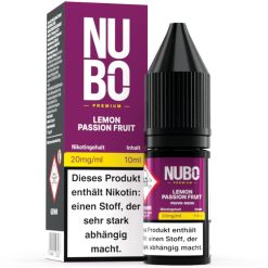 NUBO - Nikotinsalz Liquid - Lemon Passion Fruit