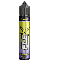 Revoltage FLEX Grape Overdosed – vollmundiges Longfill-Aroma mit dem intensiven Geschmack frisch gestampfter, dunkler Trauben und erfrischender Koolada-Note. 7 ml in der 75-ml-Flasche, nikotinfrei, Made in Germany. Zum Anmischen mit Base und Nikotinshots. Jetzt im Letz-Go-Shop bestellen.
