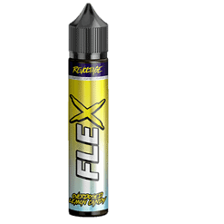 Revoltage FLEX Lemon Candy – authentisches Zitronenbonbon-Aroma mit perfekter Balance aus Säure und Süße, verfeinert mit Koolada. 7 ml in der 75-ml-Flasche, nikotinfrei, Made in Germany. Zum Anmischen mit Base und Nikotinshots. Jetzt im Letz-Go-Shop bestellen.