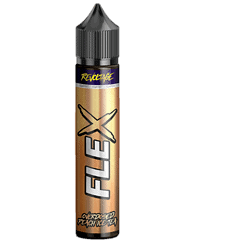 Revoltage FLEX Peach Ice Tea – intensives Longfill-Aroma mit saftigem Pfirsich, vollmundigem schwarzen Tee und erfrischender Koolada-Note. 7 ml in der 75-ml-Flasche, nikotinfrei, Made in Germany. Zum Anmischen mit Base und Nikotinshots. Jetzt im Letz-Go-Shop bestellen.