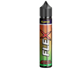 Revoltage FLEX Watermelon – intensives Longfill-Aroma mit saftigem Wassermelonengeschmack und erfrischender Koolada-Note. 7 ml in der 75-ml-Flasche, nikotinfrei, Made in Germany. Zum Anmischen mit Base und Nikotinshots. Jetzt im Letz-Go-Shop bestellen.
