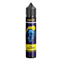Revoltage Blue Cherry Longfill-Aroma mit Kirschgeschmack und kühler Frischenote. 8 ml nikotinfreies Konzentrat, zum Auffüllen mit Basisliquid und bei Bedarf Nikotinshots. Nicht unverdünnt verwendbar. Jetzt bei LETZ Go bestellen.