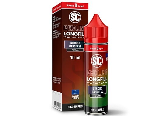SC Red Line Strong Cassis V2 Longfill 10 ml