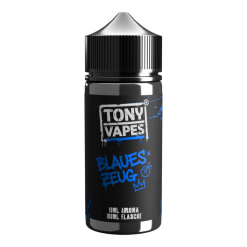 TNYVPS Aroma Blaues Zeug: Heidelbeere, Brombeere, Stachelbeere und schwarze Johannisbeere mit leichter Frische. 10 ml Longfill in 100 ml Flasche.